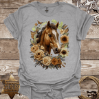 Floral Horse T-Shirt